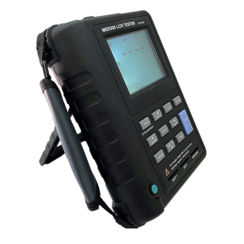 MS5308 Handheld Auto Range Digital LCR Meter Bridge Test Inductance Capacitance Resistance Meter 100KHz New