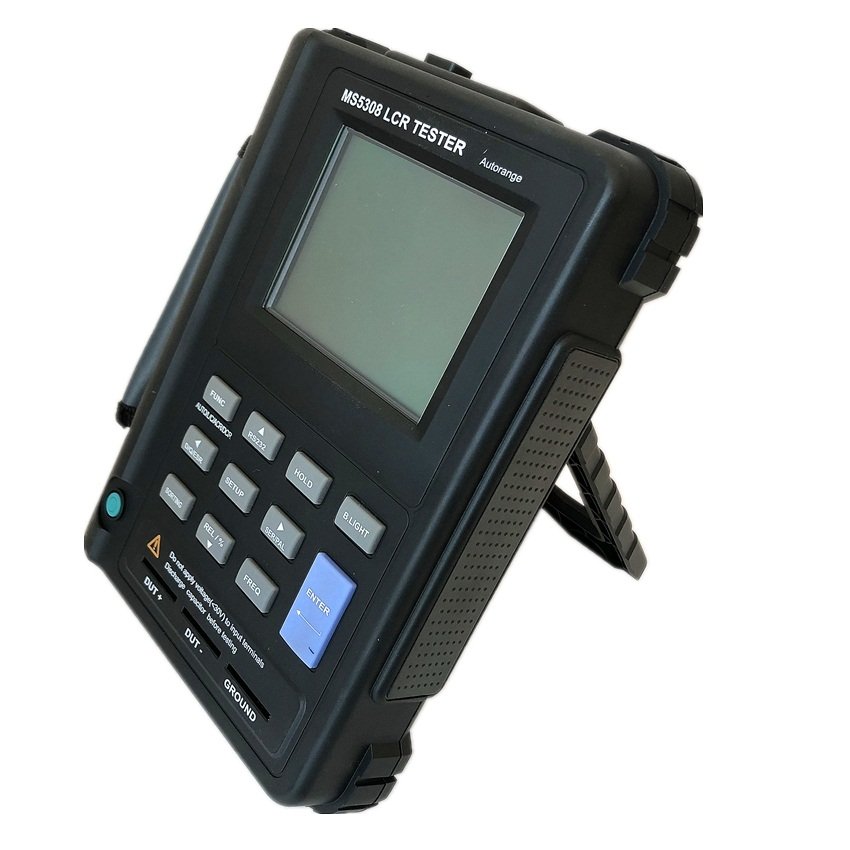 MS5308 Handheld Auto Range Digital LCR Meter Bridge Test Inductance Capacitance Resistance Meter 100KHz New