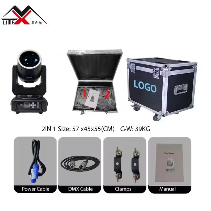 Small Mini Beam 230 7r Cabeza Movil 7r Sharpy 230w Moving Head Light with halo Light