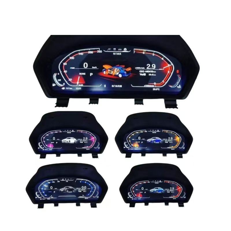 Old Model for BMW F Series Auto Meter Upgraded with New LCD Instrument Display