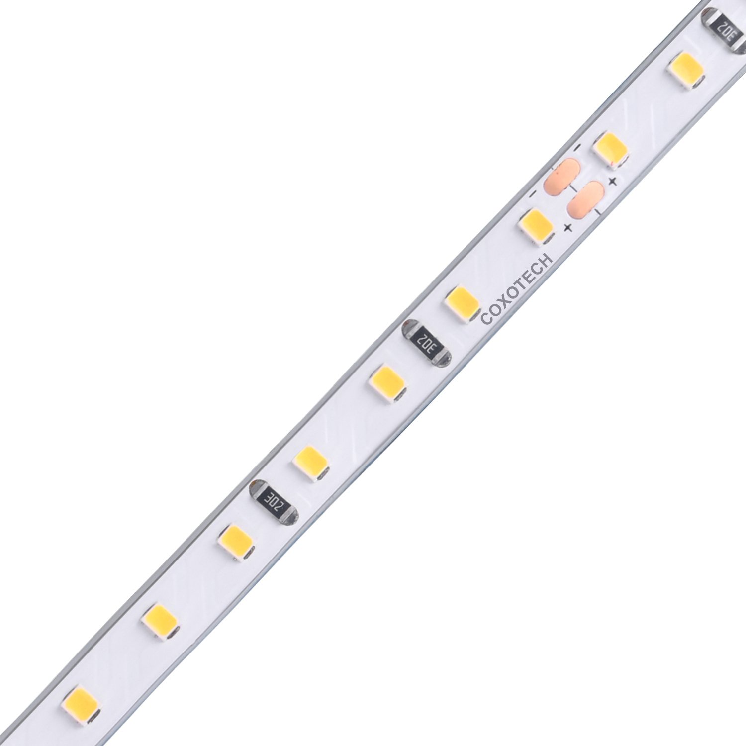 Coxo Silica Ac220v 230v Dimmable High Voltage Cob Bendable Warm White 120 Led Strips Lights 2835 Waterproof 50m 100m