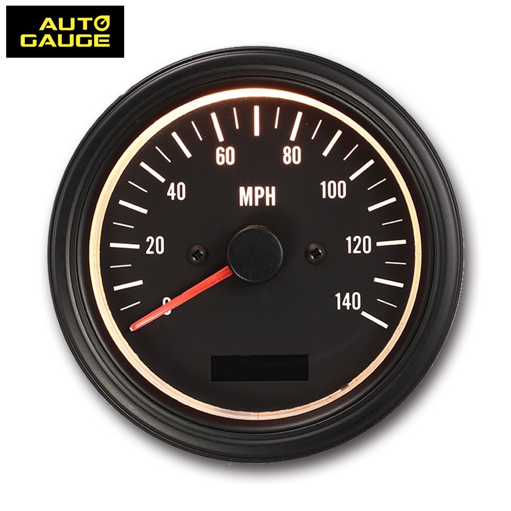 Vintage 85mm 3 3/8" Electrical KMH MPH Auto Speedometer