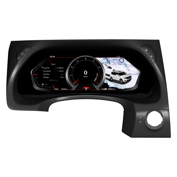 Upgrade LCD Instrument Panel for Nissan Patrol Y62 Car Auto Meter Linux System Speedometer CarPlay Dashboard Digital Cluster
