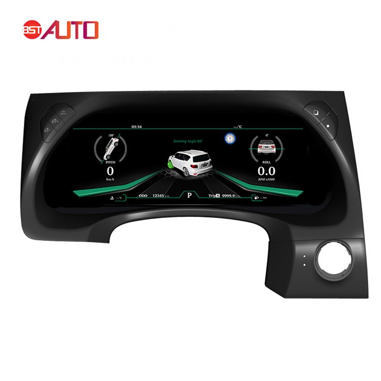 Upgrade LCD Instrument Panel for Nissan Patrol Y62 Car Auto Meter Linux System Speedometer CarPlay Dashboard Digital Cluster