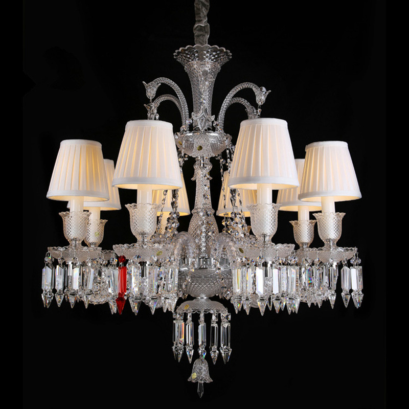 Customized Decorative Crystal Chandelier Modern Luxury Large Hotel Lobby Modern Chrome Crystal Big Chandelier