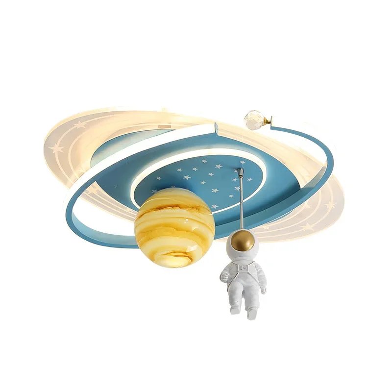 Planet Spaceman Ceiling Lamp 2022 Study and Bedroom Children's Room Combination Package