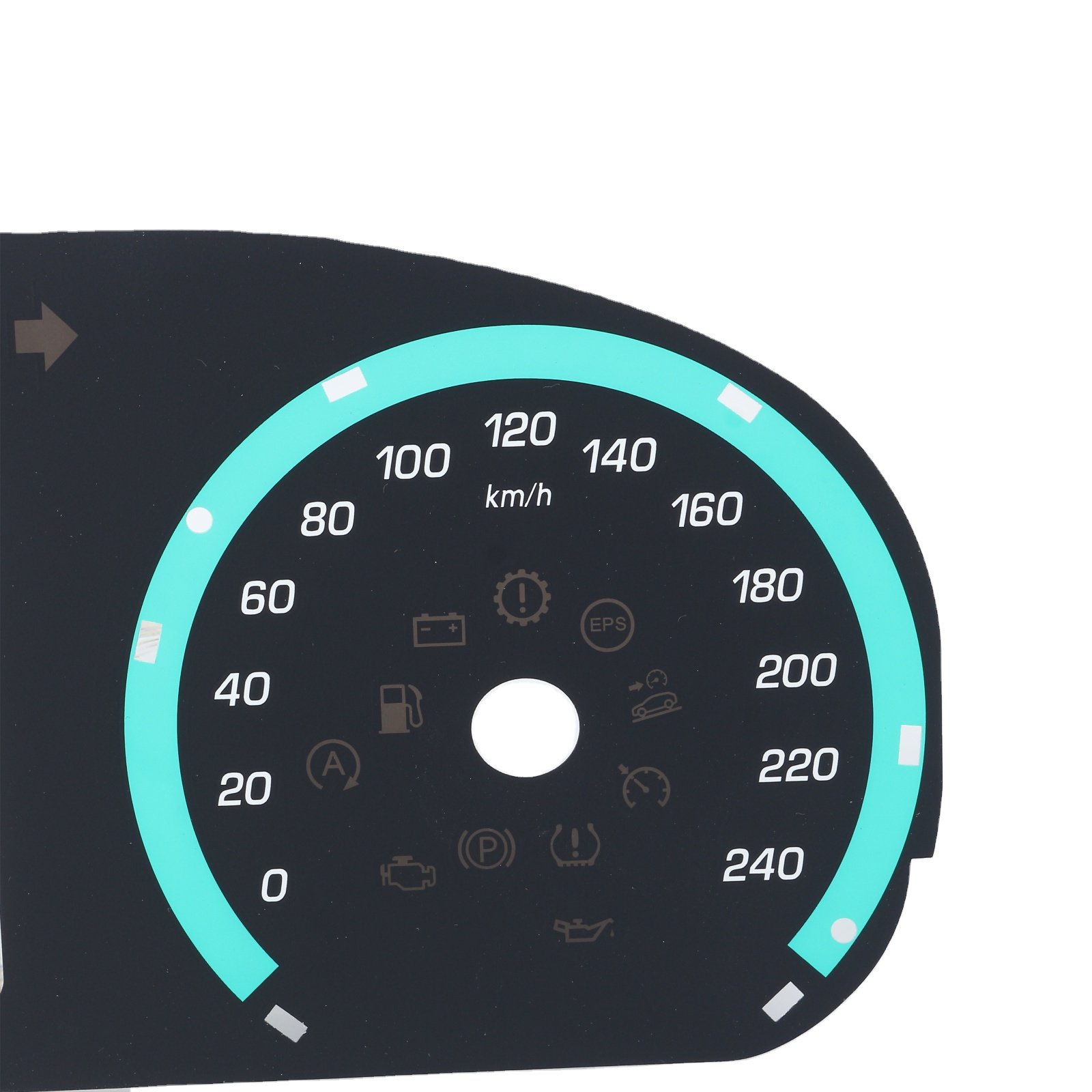 Scheme Car Dashboard OEM ODM an Integrated Black PC BYD Suzuki Swift 2014 Engine Speedometer Set 1. for Manufacturing 100 CN;GUA