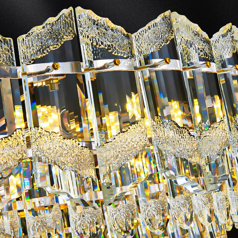 Modern Bedroom Lamp Hotel Lighting Luxury Lustres Crystal Chandelier Lights for Home Villa Room Decoration