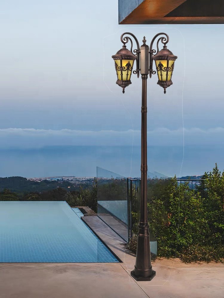IP65 Outdoor Garden Lamp 30W 50W 70W 80W LED Street Light Pole 220V for Landscape & Road Lighting