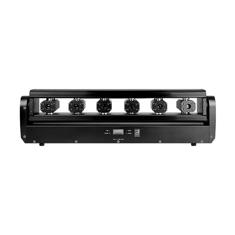 Professional Club Dj Lights Lazer 6 Eyes Rgb 3in1 Beam Strobe Matrix Marquee Dmx Moving Head Laser Light
