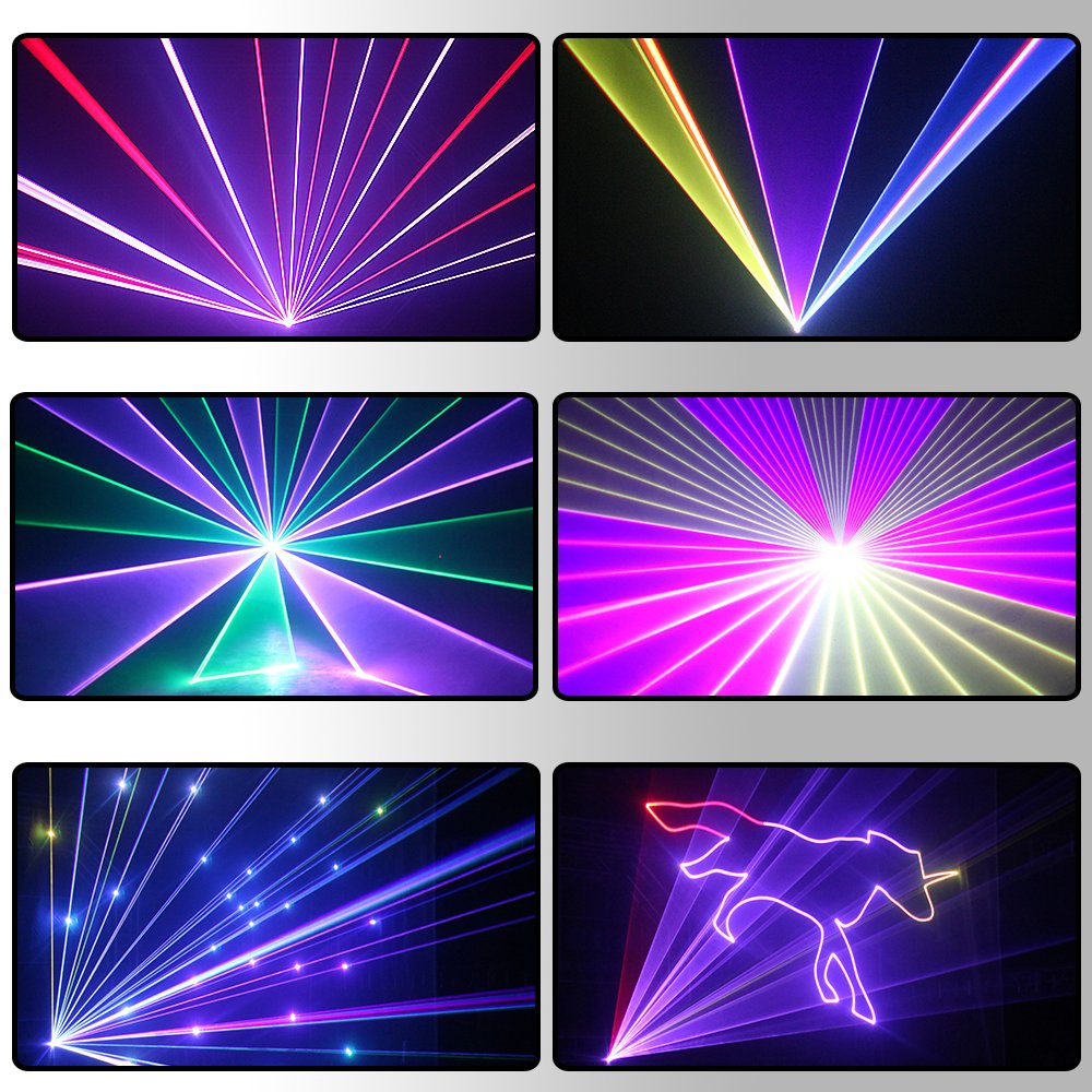 NewFeel 1W 2W 3W 4W 5W T2 Series Red Green Blue Laser 3d Animation Dj Lasers Disco Party Laser Light