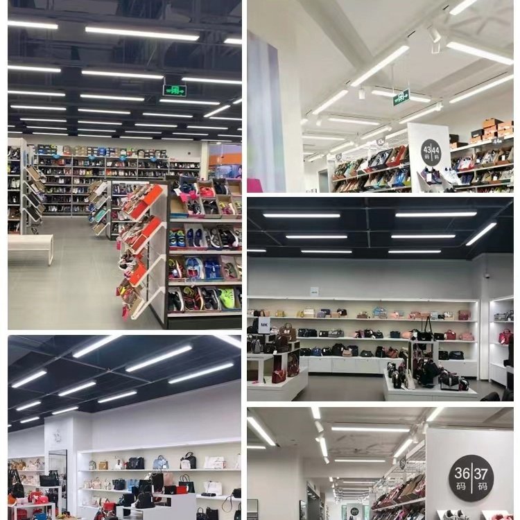 Led Strip Track Light Linear Aluminum Grille High Bay Outdoor Spot Led Magnetic Floor Linear Light 50W