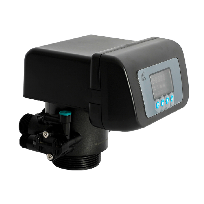 Ceramic Disk LED Automatic Water Softener Valve 1'' F63C3 with Meter Type Valve