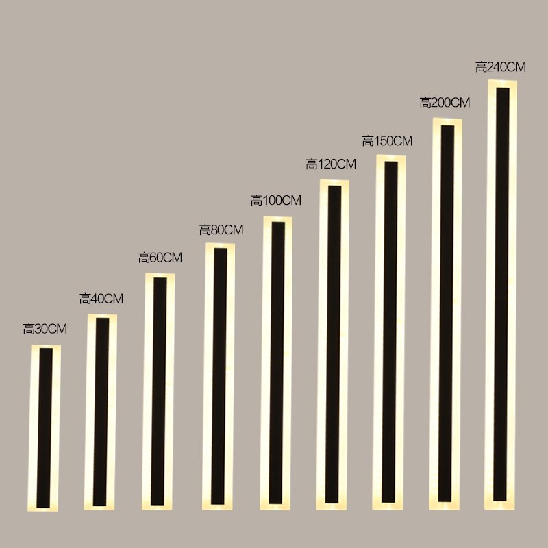 Balcony Terrace Decoration Lighting Lamp 1light Led Acrylic Waterproof Outdoor Wall Light for Garden Living Room Wall Washer