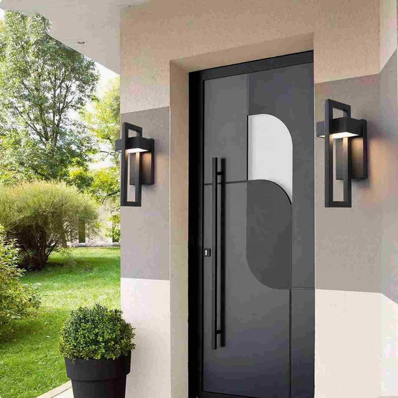 Modern Bedroom Bedside LED Wall Lamp, Modern Minimalist Corridor square Wall Lamp, Outdoor Lighting