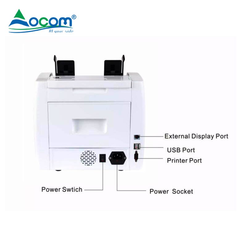 OCBC-920 OCOM Auto Currency Identification Mix Value Counting Dual CIS Currency Value Counter