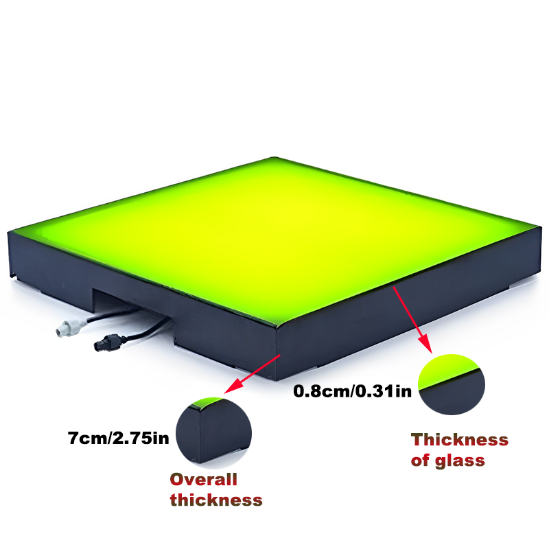 Grace Colorful Rainbow LED Dance Floor New Wedding Party Nova Luminous Light