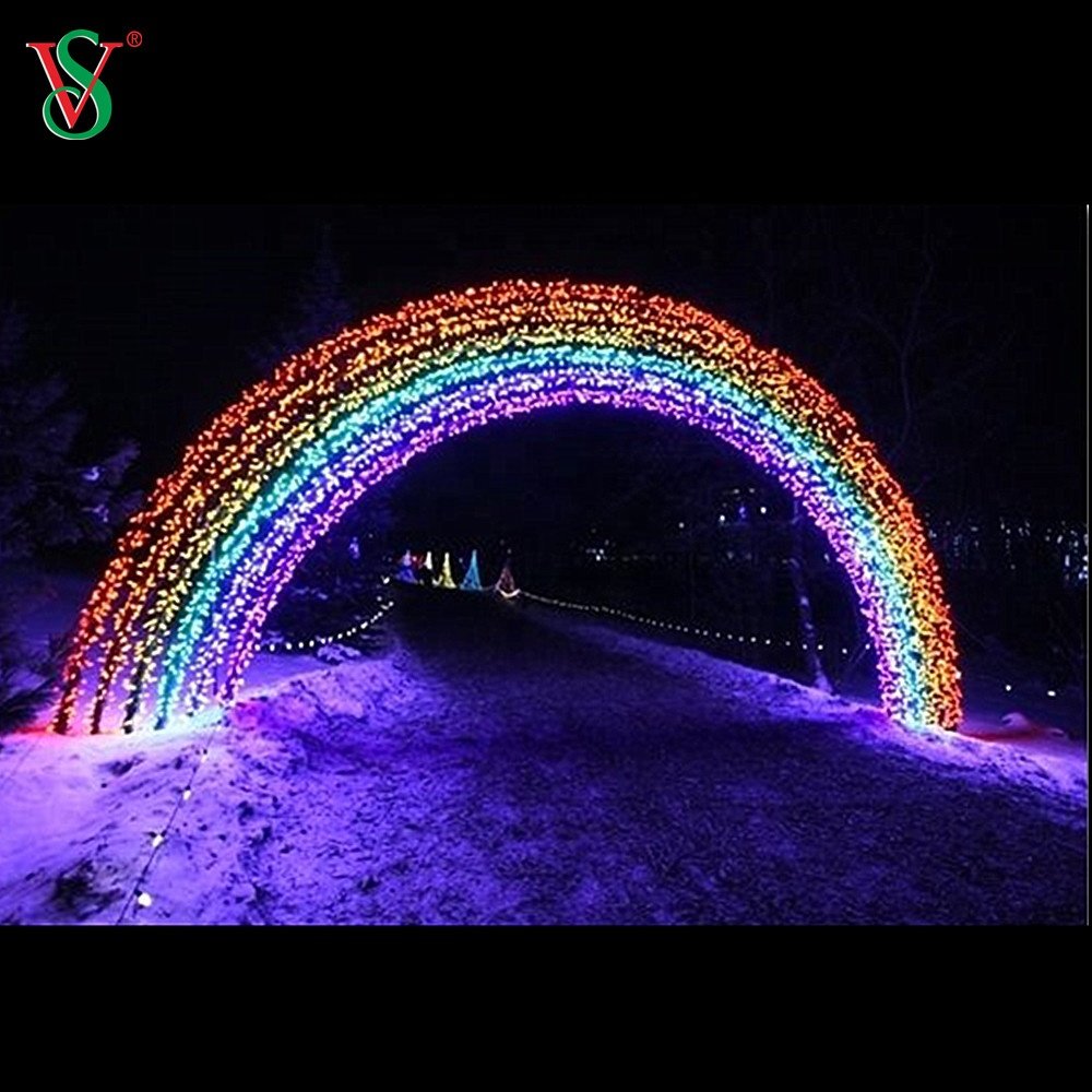 Commercial City Street Decoration Giant Red 3D Heart Shape Motif Light for Valentine's Day Decoration Wedding Decoration