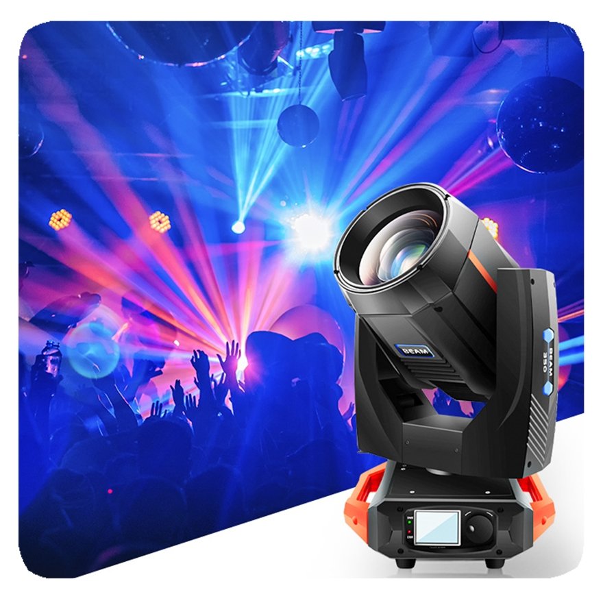 2024 Liangte Factory Direct LP44 Outdoor Disco Event Lighting Black Light Beam Projector with 230W Power DMX512 Control for Bar