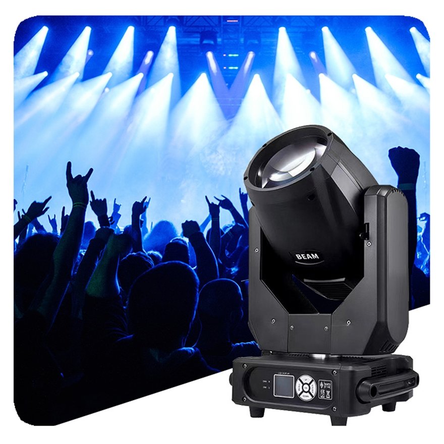 2024 Liangte Factory Direct LP44 Outdoor Disco Event Lighting Black Light Beam Projector with 230W Power DMX512 Control for Bar