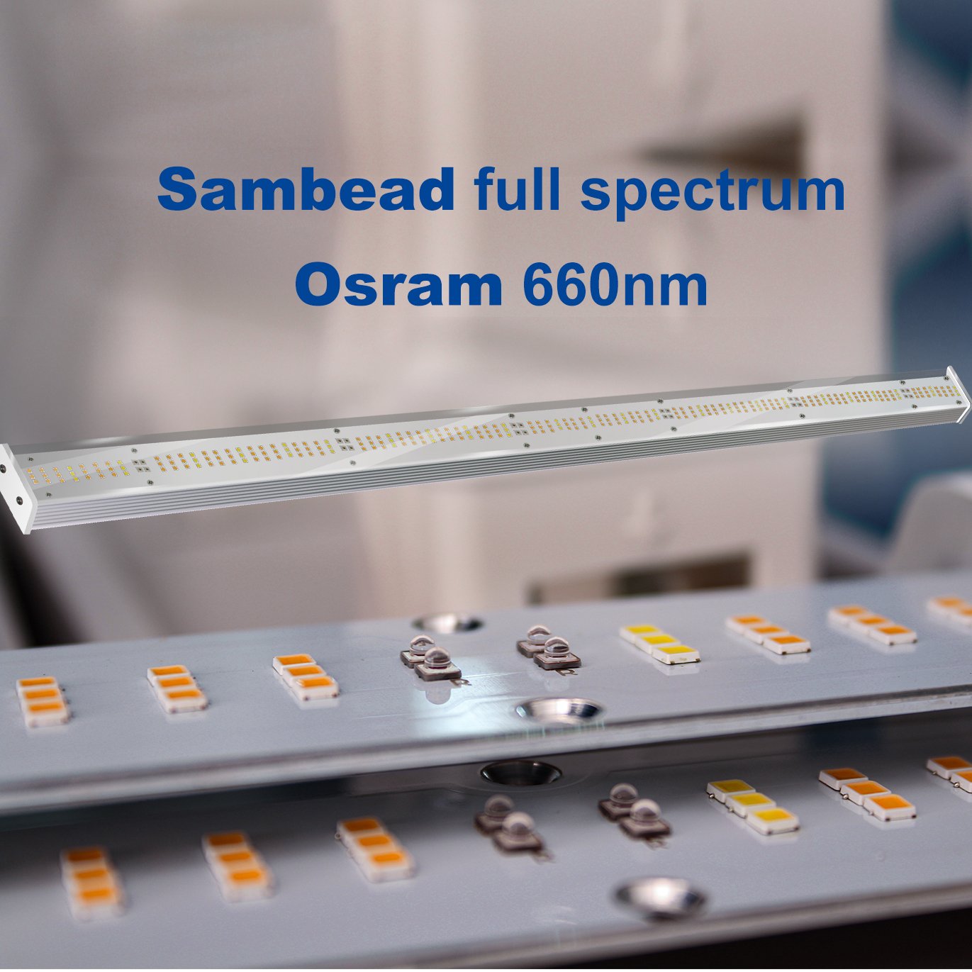 Full Spectrum Uv Ir Samsung Plant Grow Light Led 1000W 1200W 1500W Fullspectrum 12 Bar Led Grow Lights
