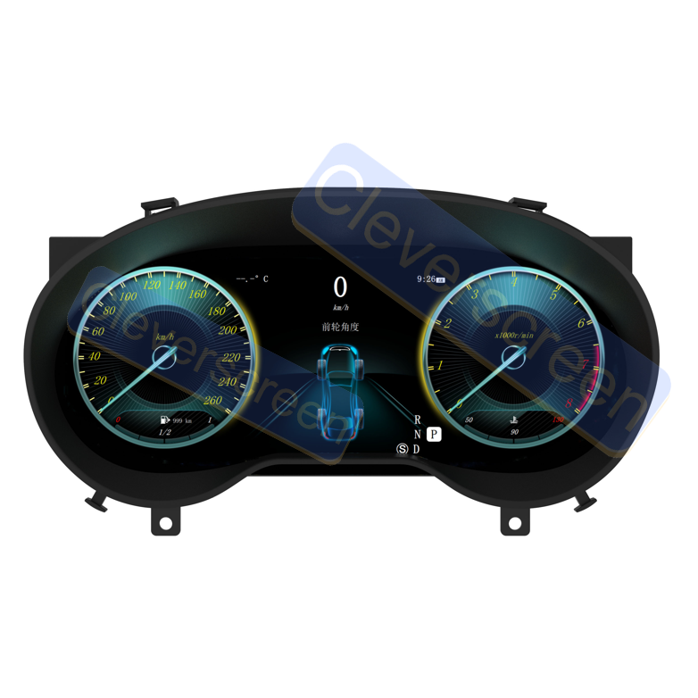 12.3 Inch Car Digital Dashboard Speedometer Display For Mercedes Benz GLA/CLA 2015-2018 LCD Instrument Panel Digital