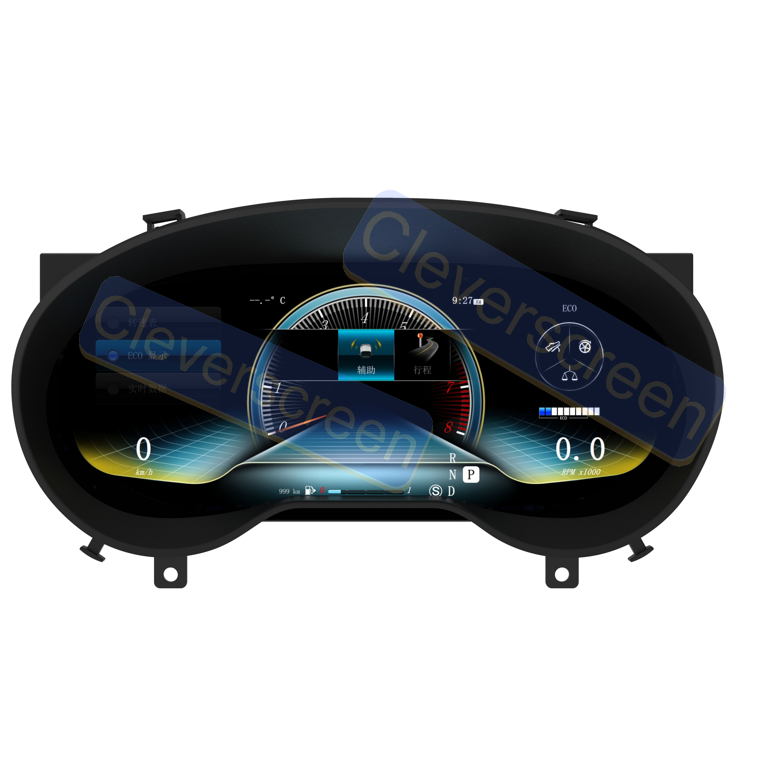 12.3 Inch Car Digital Dashboard Speedometer Display For Mercedes Benz GLA/CLA 2015-2018 LCD Instrument Panel Digital
