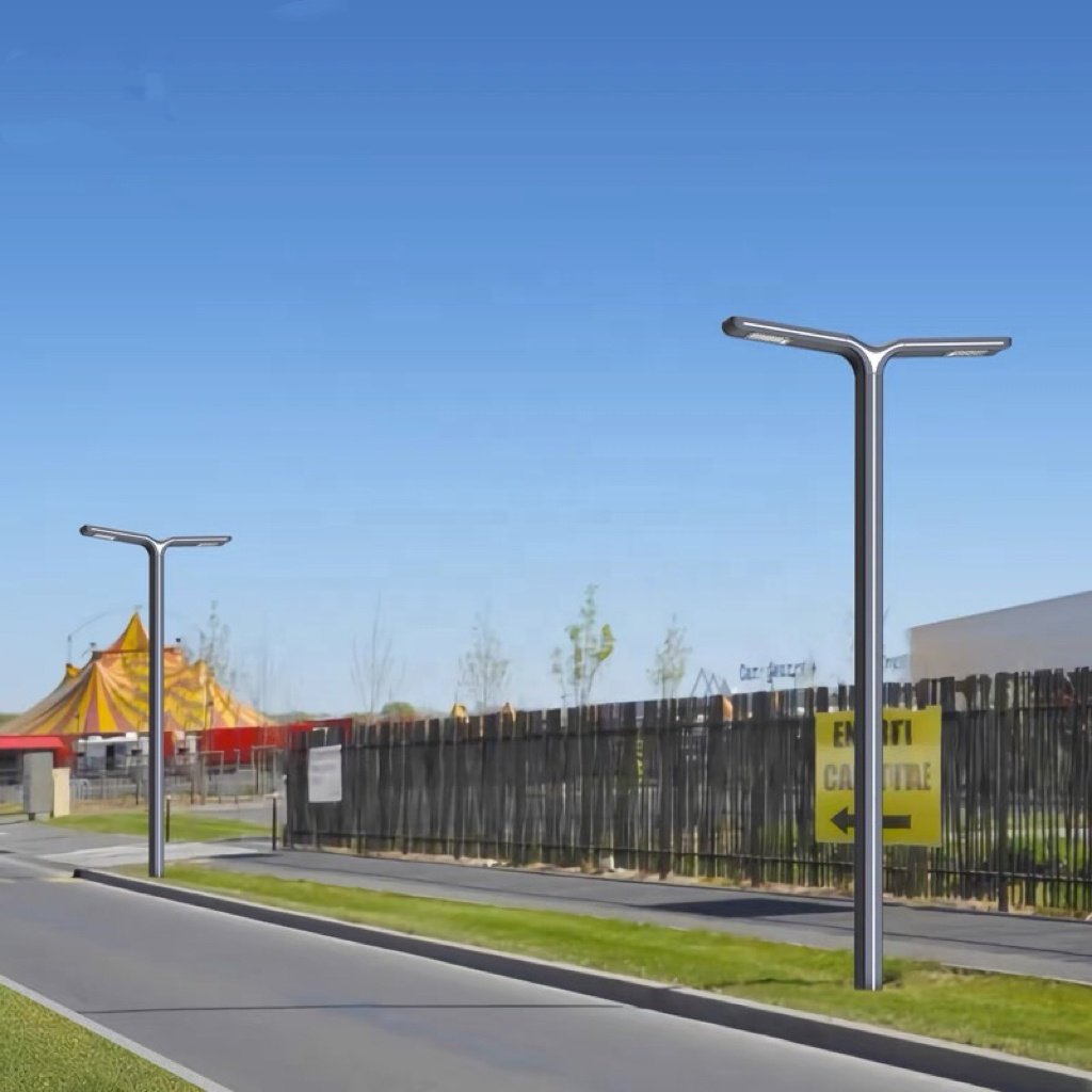 Factory Direct Sales of the Latest Aluminum Profile Double Head Waterproof Garden Light, Modern Landscape Light, Outdoor