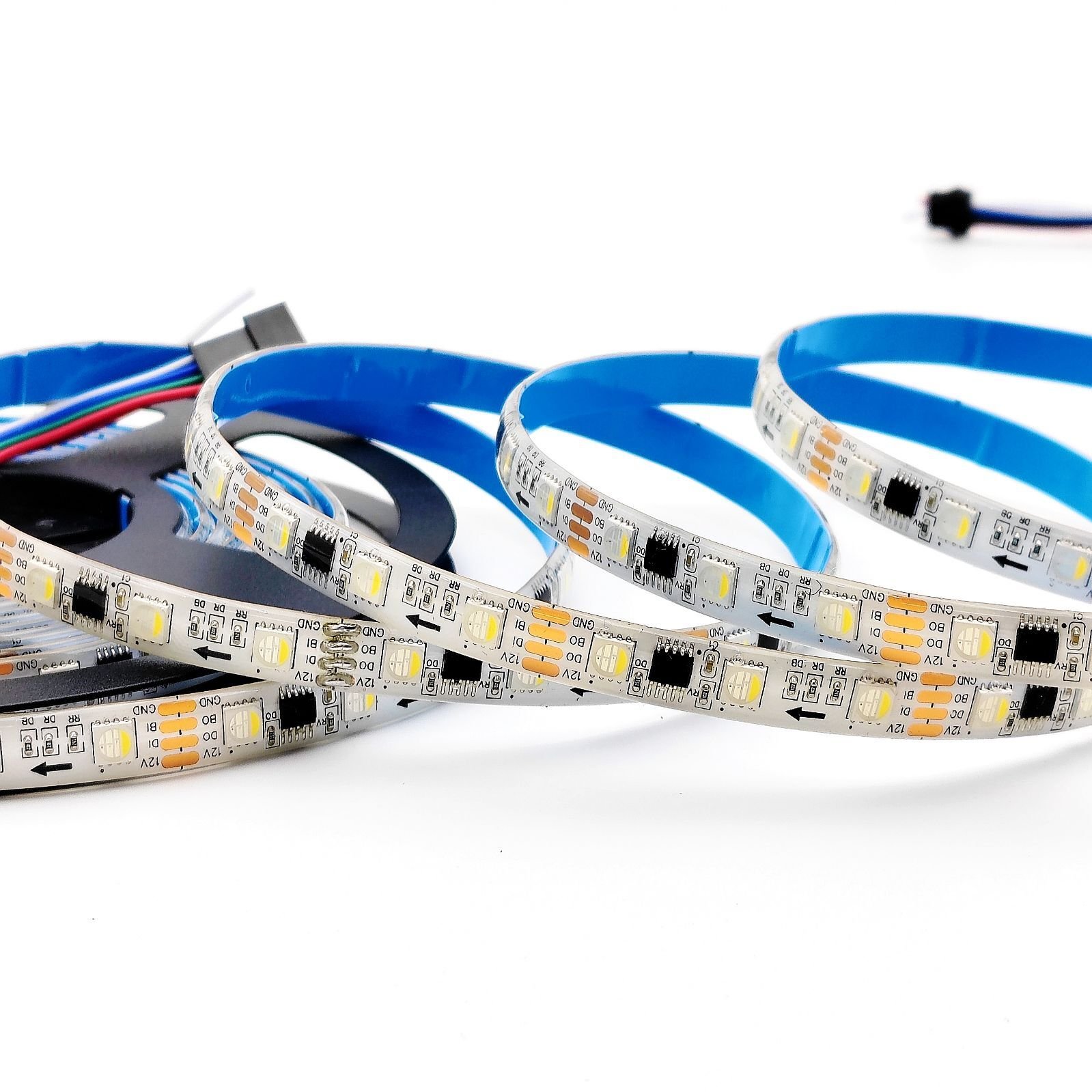 RGBW 16704IC 60LEDS 12V Led Light Strip Full Color Rgb Addressable Smart Led RGBW Strip Lights for Party