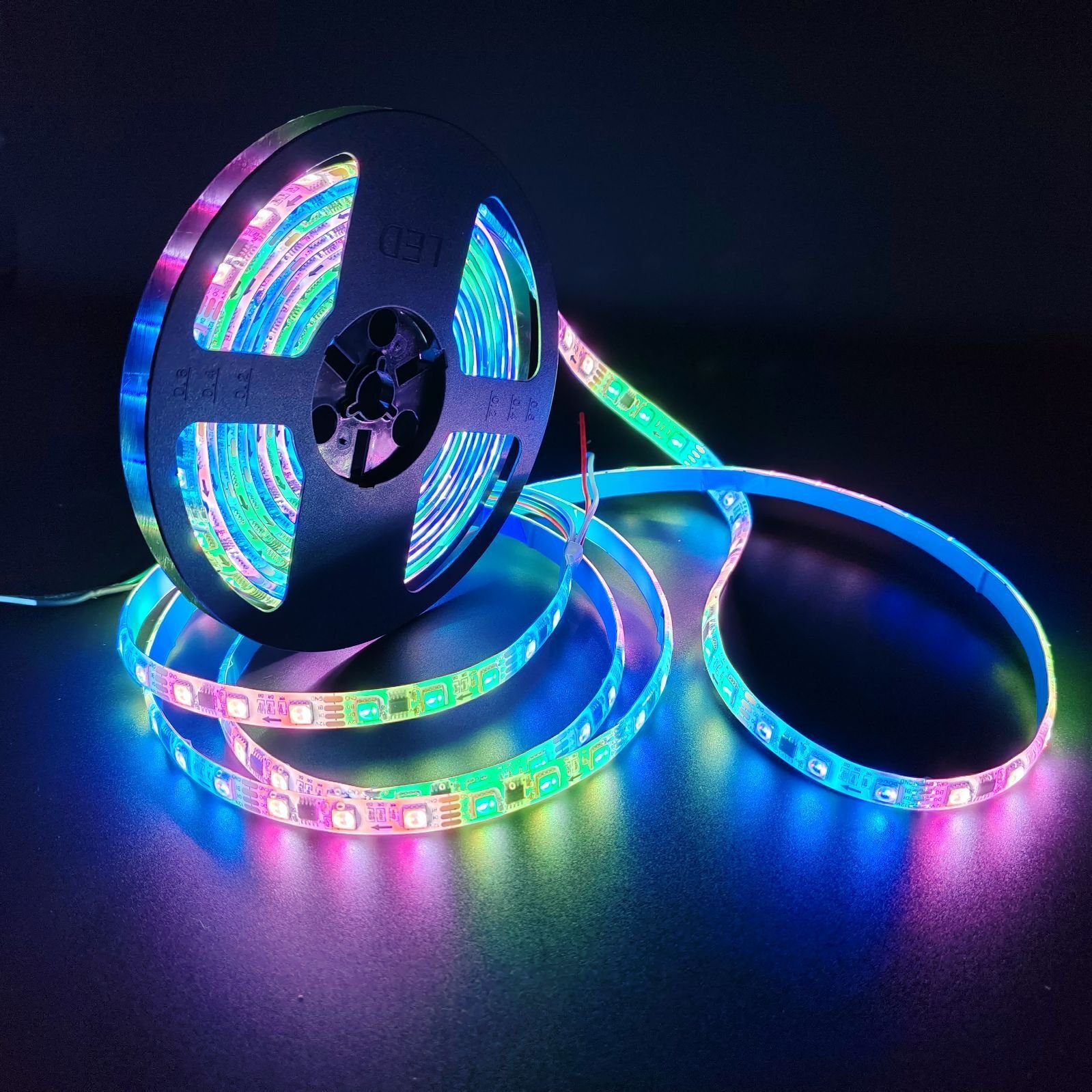RGBW 16704IC 60LEDS 12V Led Light Strip Full Color Rgb Addressable Smart Led RGBW Strip Lights for Party