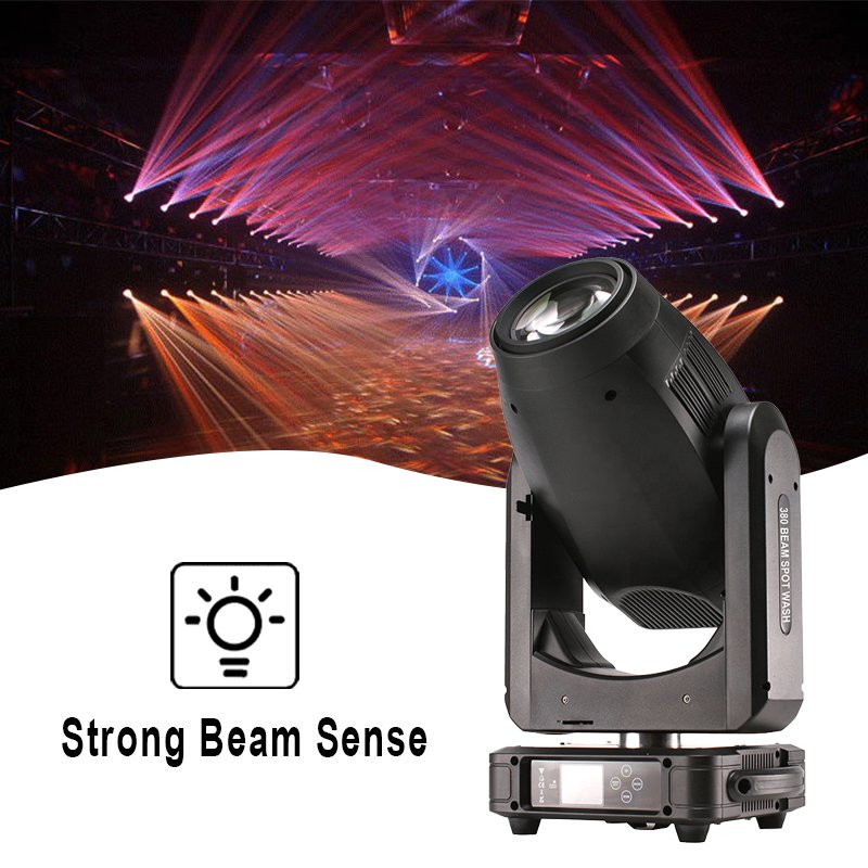 Grace 380W Beam Spot Wash 3in1 Hybrid Performances Moving Head Stage Light With CMY