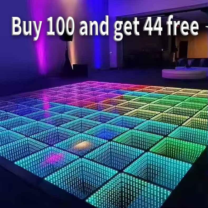 3d Infinity Mirror Video Light Led Dance Floor