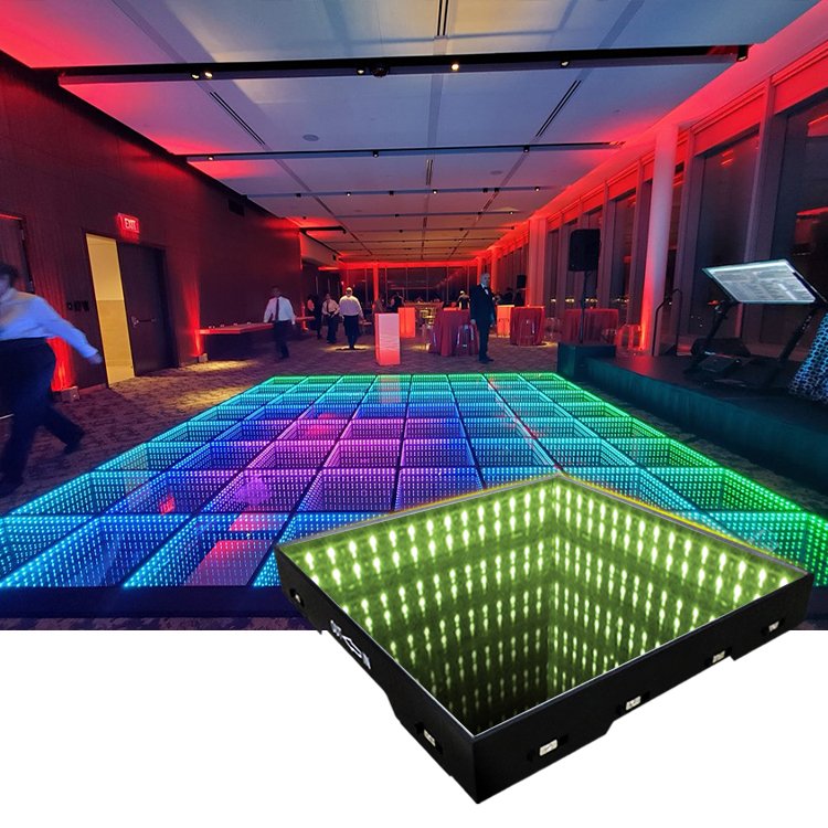 3d Infinity Mirror Video Light Led Dance Floor