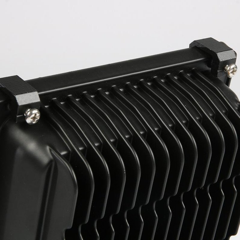 Empty Die Cast Aluminum 5054 COB SMD Floodlights Fixture Spare Part Raw Material Cover Street Light SKD Led Flood Light Housing