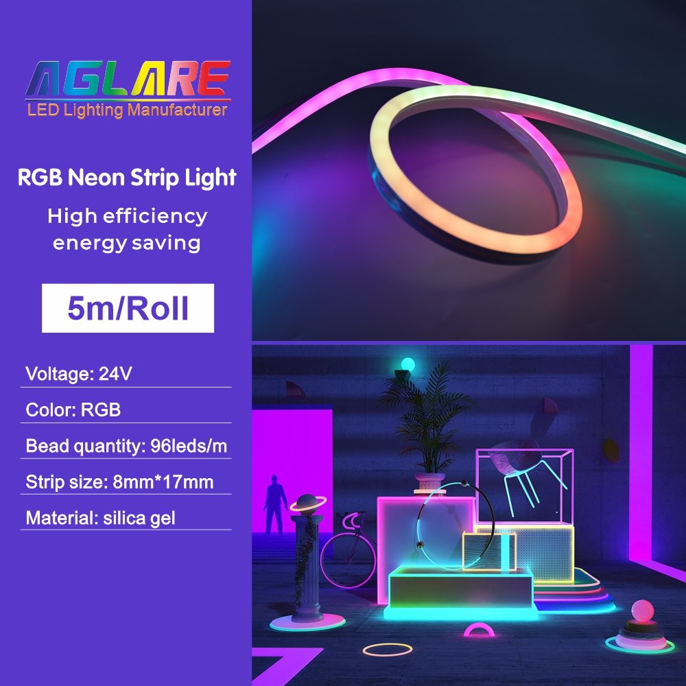 Super Bright Flexible 96Leds Smart Rgb 24V Rgbic Neon Outdoor Waterproof Cob Smart Led Strip Light