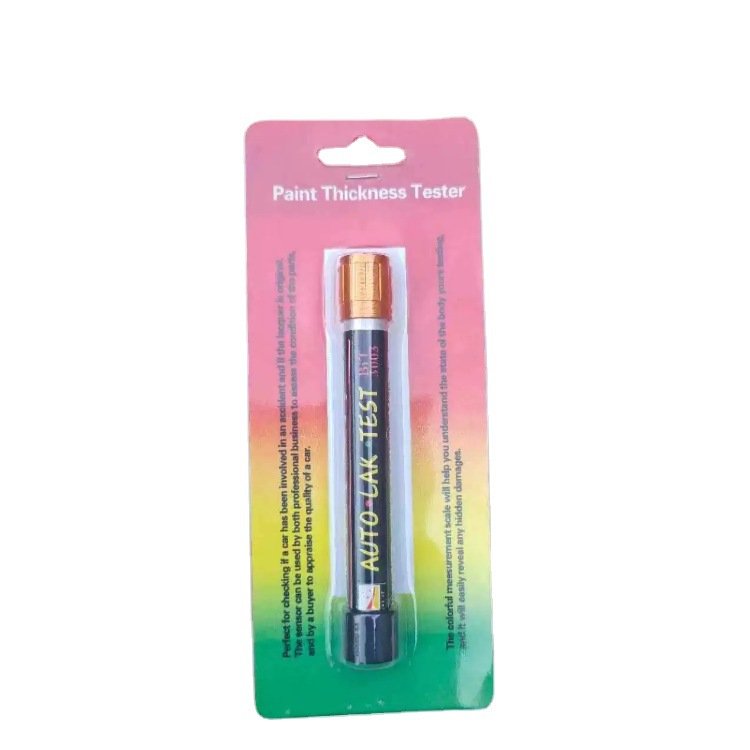 Portable Car Paint Coating Tester Meter Coat Crash Check Test Car Paint Thickness Tester Pen with Magnetic Tip Scale Indicator