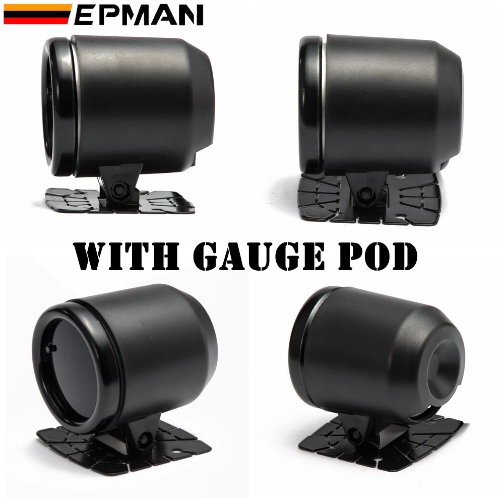 Car 52mm 2" Universal Oil Press Gauge Auto Oil Pressure Meter LED With Sensor and Gauge POD AD-GA52OILP