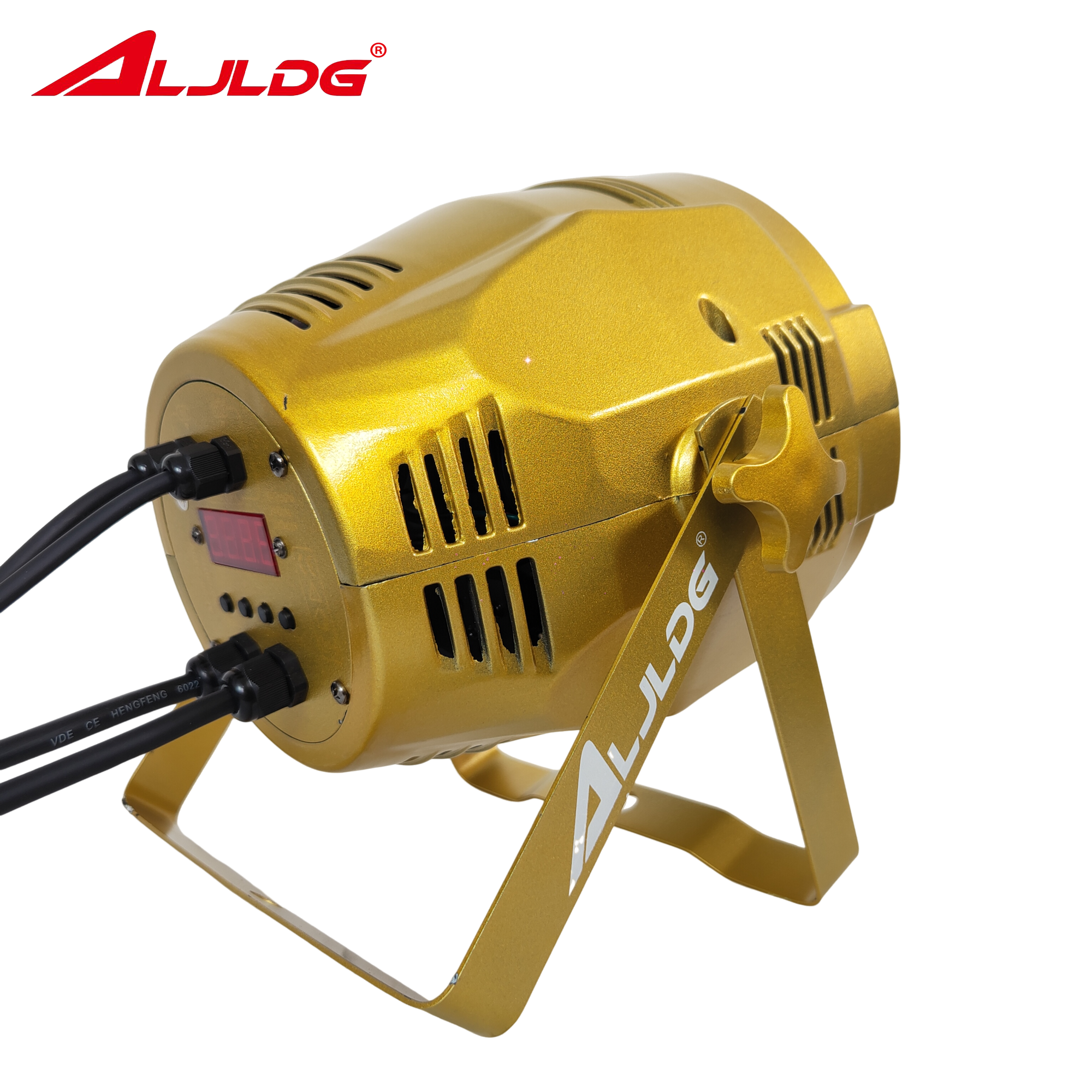 2025 New Bright Golden 4x50W COB Par Light With DMX512 Pure White+Warm White High Quality Par Light DJ Disco Club Wedding Light