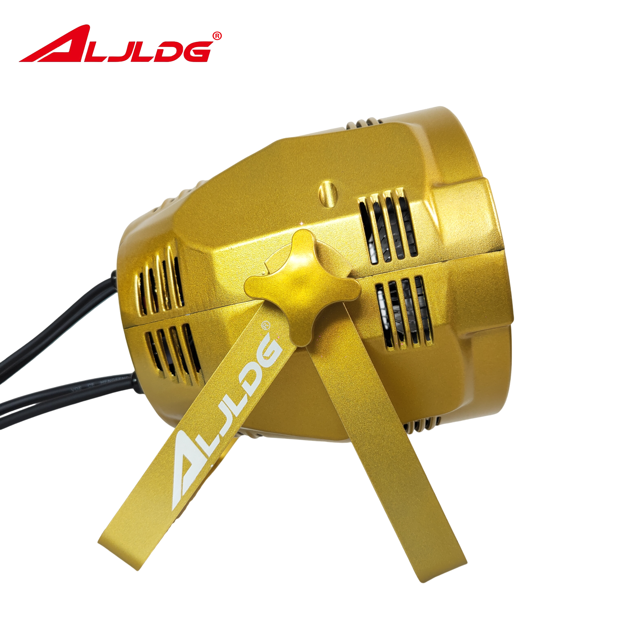 2025 New Bright Golden 4x50W COB Par Light With DMX512 Pure White+Warm White High Quality Par Light DJ Disco Club Wedding Light