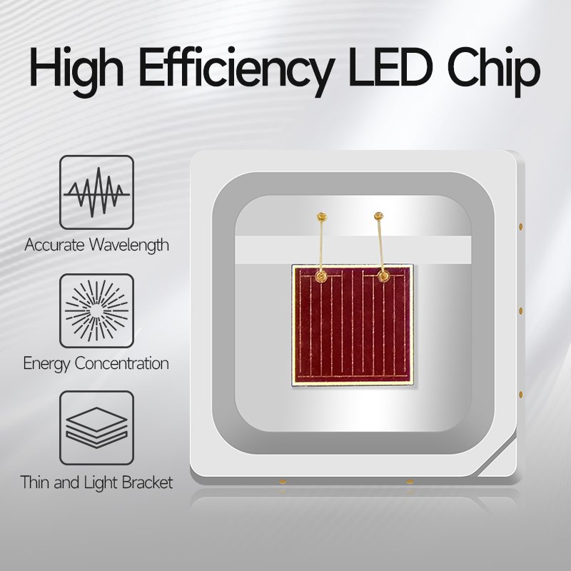 HY New Launch RED Color SMD IR LED 605mm 620nm 660nm 665nm Infrared Therapy Led Red Light Therapy Medical Device 42mil