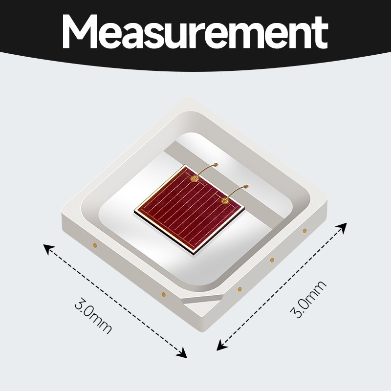 HY New Launch RED Color SMD IR LED 605mm 620nm 660nm 665nm Infrared Therapy Led Red Light Therapy Medical Device 42mil