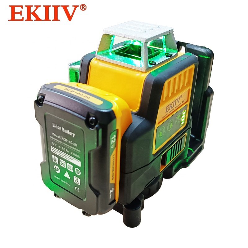 Self Leveling Cross Line Laser Level with Horizontal Vertical 2 Line Laser Tool 360 for Wall Picture Hanging Waterproof Outdoor