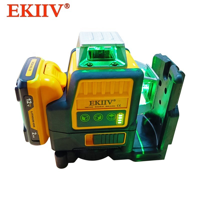 Self Leveling Cross Line Laser Level with Horizontal Vertical 2 Line Laser Tool 360 for Wall Picture Hanging Waterproof Outdoor