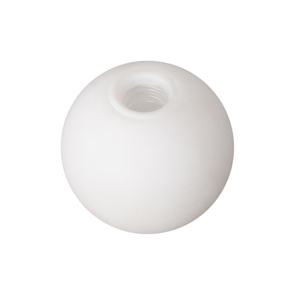 Custom Made G9 Clear Frosted Milk White Screw Glass Globe Light Bulb Cover Lamp Shade with Internal Thread