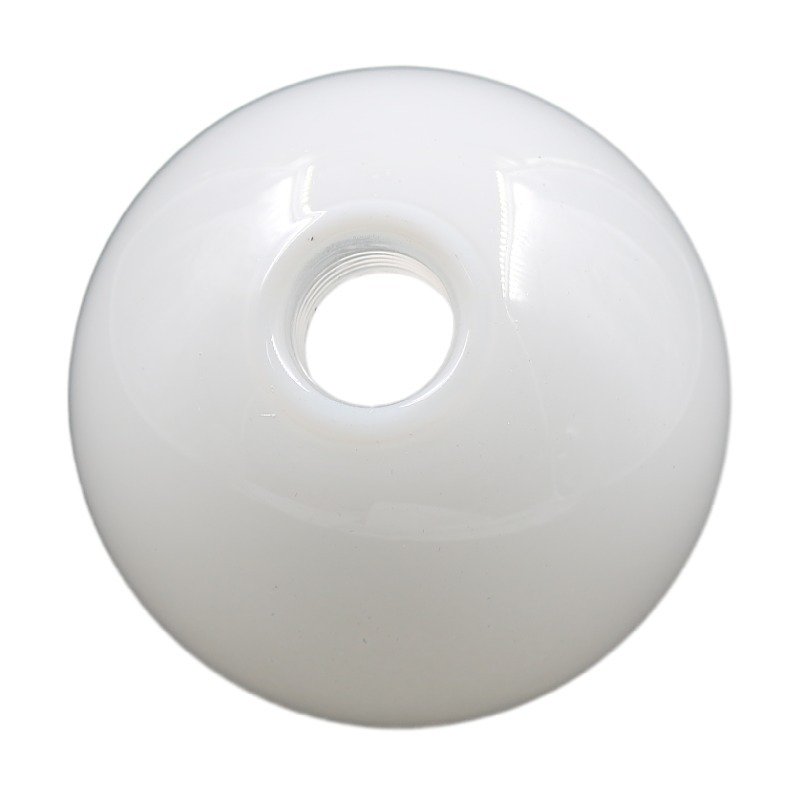 Custom Made G9 Clear Frosted Milk White Screw Glass Globe Light Bulb Cover Lamp Shade with Internal Thread