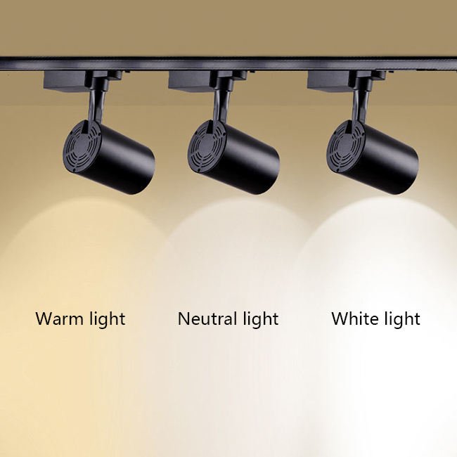 12W 20W 30W 40W Modern Indoor Design Commercial Adjustable 360 Degree Led Light Spotlight Led Cob Track Lamp Track Spot Light