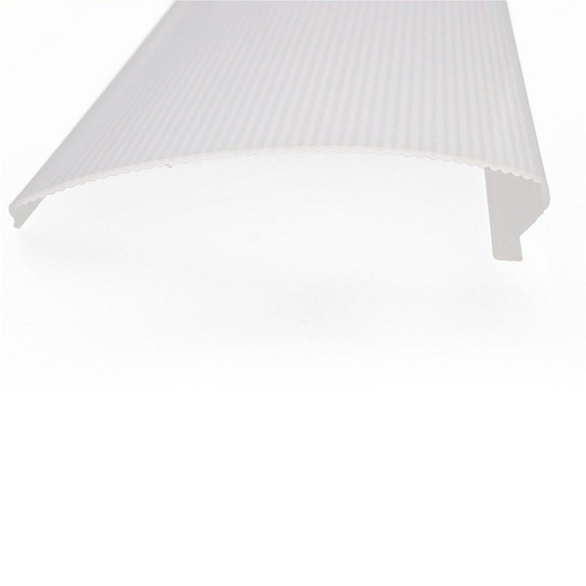Modern Design Plastic LED Lampshade Cover PC LED Diffuser with Transparent Polycarbonate Extrude Profile for Lamp Cover