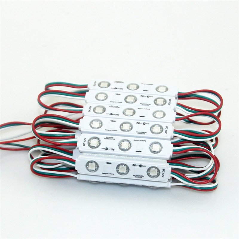 High Brightness DC12V SMD5050 RGBIC Led Module With CE ROHS Approved Waterproof Digital Pixel Smart Rgb Magical Led Module