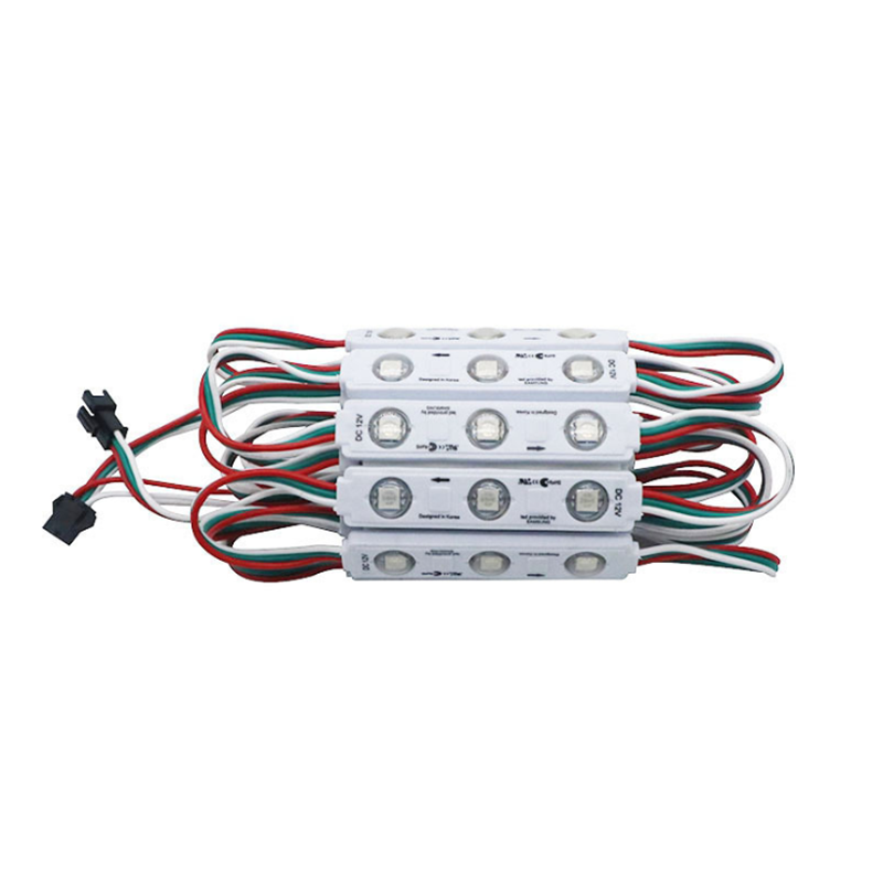 High Brightness DC12V SMD5050 RGBIC Led Module With CE ROHS Approved Waterproof Digital Pixel Smart Rgb Magical Led Module