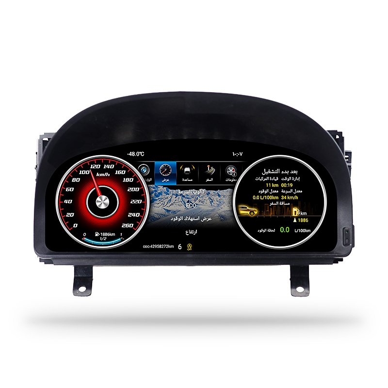 12.3'' Digital Cluster LCD Speed Meter for Toyota Alphard 30 Series 2015-2018